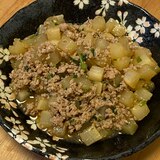 お弁当にも♪大根と豚ひき肉のトロトロ煮